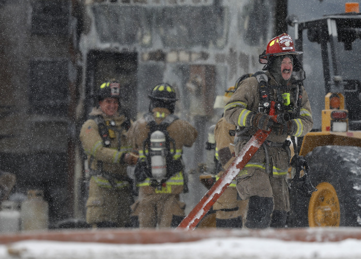Bryan Stock Trail Structure Fire